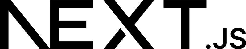 The official Next.js wordmark: NEXT in large, thin black capital letters with a smaller .JS set at the lower right.