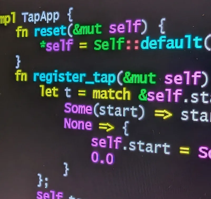 Rust source code on a dark editor screen.